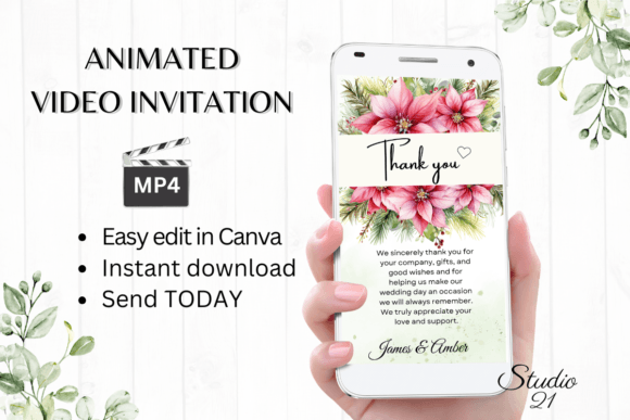 Christmas Wedding Thank You W9196TU: A Font for Festive Elegance