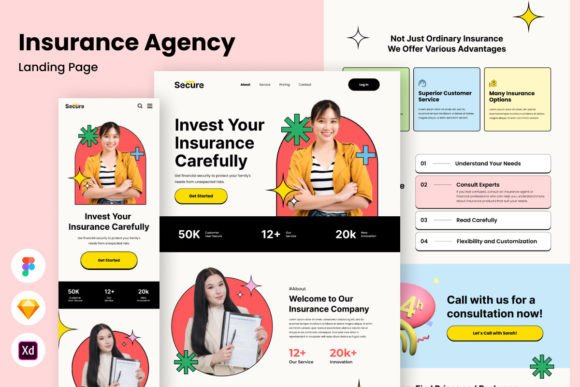 Secure Your Brand's First Impression with This Landing Page